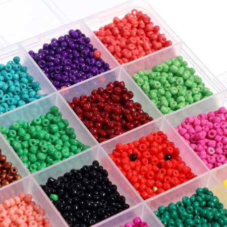 Set for creativity "Create your decoration", beads, letters, 24 types-8