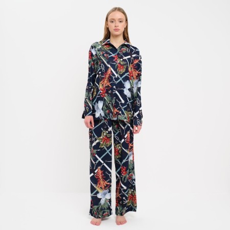 Female set (shirt, trousers) kaftan "belt" p. 40-42