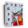 Watching clock, interior "Funny animals", silent, 25 x 25 cm