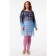Female trousers, size 62, pink color