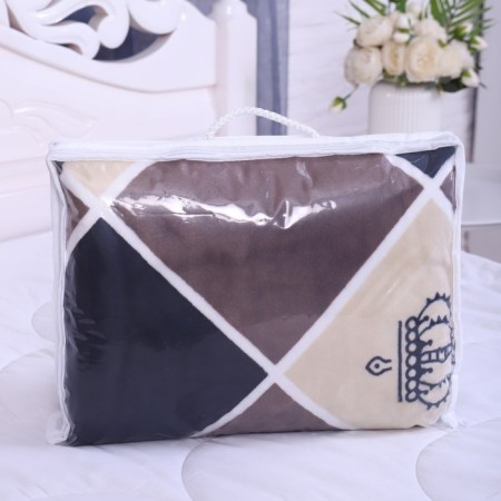California plaid, 180x200cm, Velsoft 280g/m, polyester-5