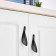 Cappio “petal” handle “RSC017, m/o 32 mm, 88x30 mm, black color black