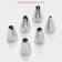 Set of confectionery shares, 8 objects: 6 nozzles d = 1.5 cm, bag 26 cm, adapter, mix nozzles