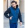 Male ise vest, size 54, dark blue color