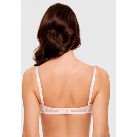 Women's bra, size 75D, light pink color-4