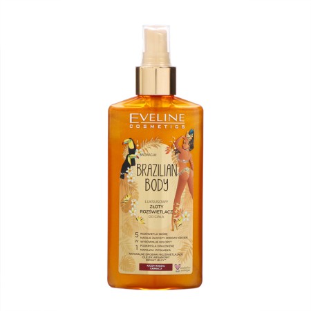 Smummer spray after a tan for the body Eveline Brazilian Body, golden 5B1, 150 ml