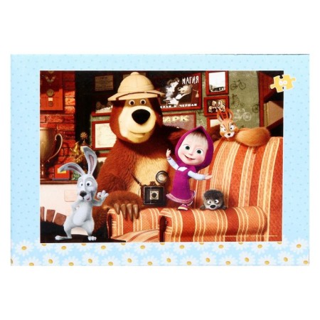 Puzzle "Masha and the Bear - 2", 80 elements, mix-8