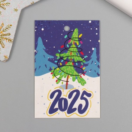 Cardboard "Magic season" set of 10 pcs (5 types) 4x6 cm-2