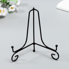 Metal plates for plates 17.5x11.5 cm, black 