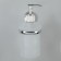 Wall -soap dispenser wall -byona A11813, 200 ml, glass, chromium color