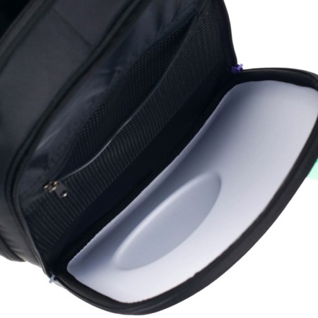 School frame backpack, 38 x 30 x 16 cm, 3D-risun, calligrata t "avocado"-13