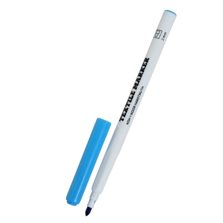 Fabric marker 3.0 mm Koh-I-Noor 3203/17, letter length 500 m, blue-2