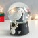 Souvenir Polystone Water Ballion Music "Santa Claus - Super Star" 11.5x11.5x14 cm
