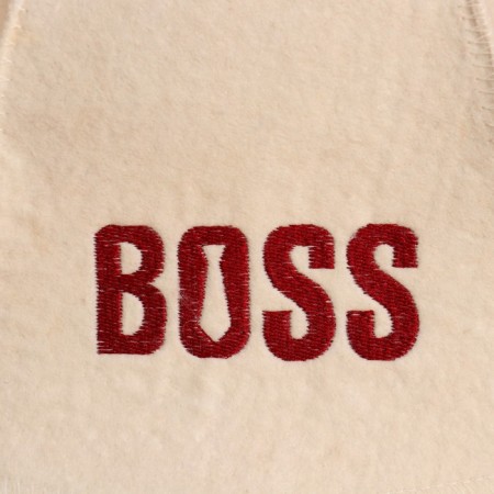 Boss cap "Boss" 100% wool-3