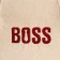Boss cap "Boss" 100% wool