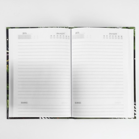 Gift set: A5 diary, 80 sheets and a mug "strong spirit"-5