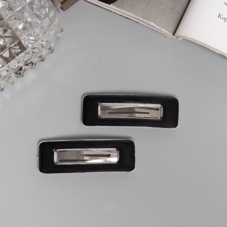 Invisibility for hair "Venus" (set 2 pcs) classic, 5 cm, black