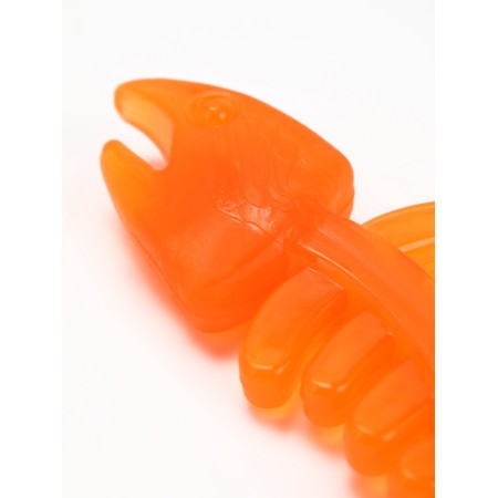Chewing toy "plankton" Transparent, pp, 12.5 cm, orange-2