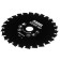Disk for a trimmer C with a shaped shape of the tooth Denzel 96379, 200 x 25.4 mm, 26 teeth