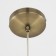 Suspended lamp Citilux "Tommy" CL102633, 25x25x38 cm, 1x40W, E14, brown color