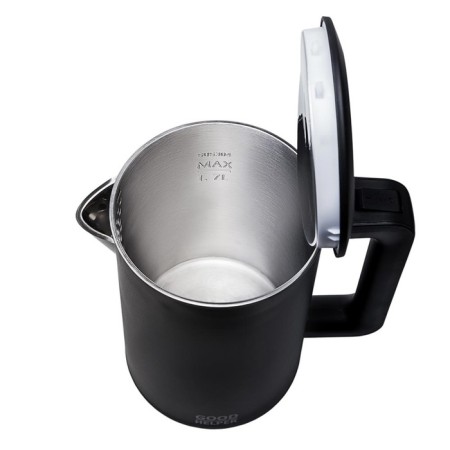 Electric kettle Goodhelper KPS-189C, plastic, Metal flask, 1.7 l, 1800 watts, black-4