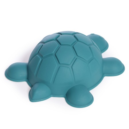 Set for playing in the sand "Emerald City": bucket, sieve, scoop, rake, 4 molds-7