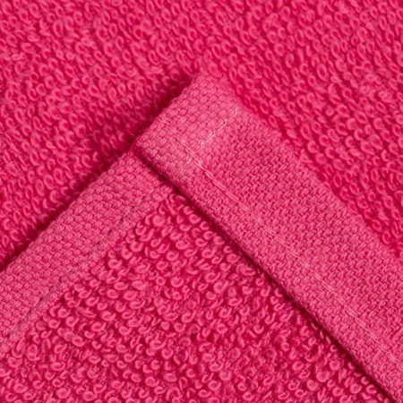 Set of terry decorative napkins Ethel "View 1" 30x30cm-3pcs, pink color, 100% cotton-5