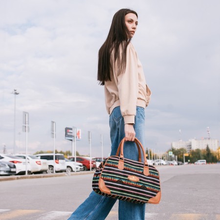 Road bag with lightning, colorful color-3