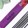 Set of incense "Agarbatti violet", 4 packages of 8 sticks