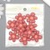 Decor for creativity plastic "Pink flower with light pink" 2.8x3x1 cm