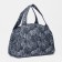 Road bag with lightning, a suitcase holder, color gray color