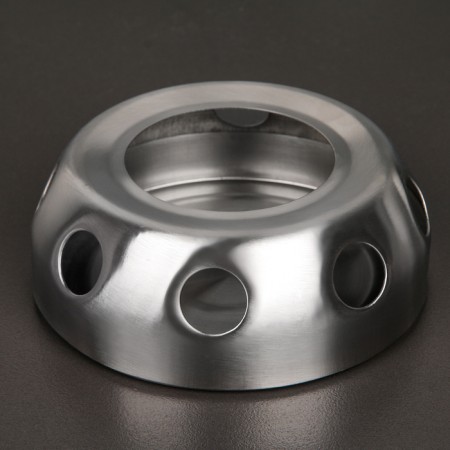 Stainless steel heating stand, 13.5 × 6.5 cm, stainless steel