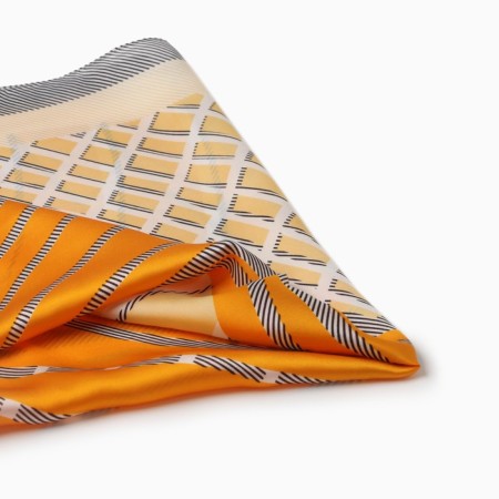 Women's scarf minku rr 7 0*70 cm, col. orange-1