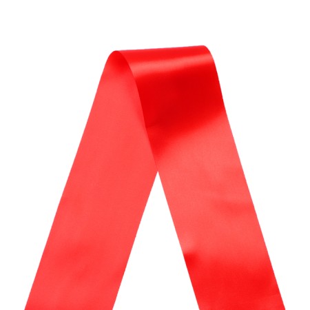 Set of ribbons "Graduate", silk red 3D, 5pcs-2