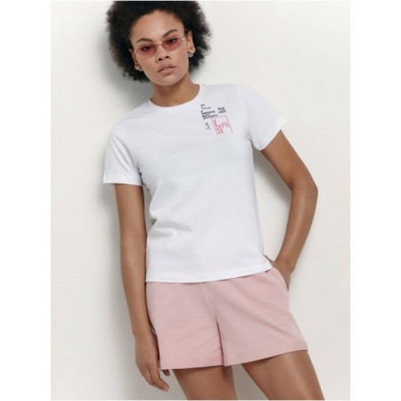 Female T -shirt, size XS, white color-1