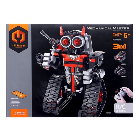 Radio -controlled designer "Robot Aliens", 3 assembly options, 419 parts-5