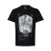 T -shirt male, black color, size 56 (4xl)