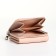 Women's wallet on magnet, beige color