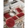 A set of napkins for setting the Table "Prism", rectangular, rounded edges, size 30x46 cm, 4 pcs