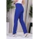 Female trousers, size 42, blue color