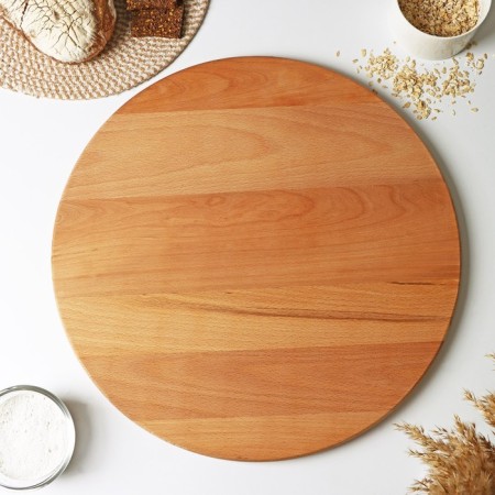 Premium pizza board, D = 50 cm, Massive Book-3