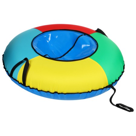 Winter Star tubing-vatter, Czech diameter 100 cm, red/yellow color-8