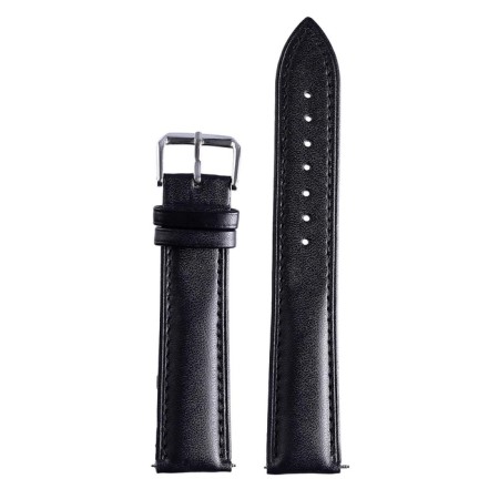 Solomon watch strap, 20 mm, genuine leather, L-20 cm, black-5