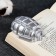 Press - papier "grenade lies" silver, 9cm