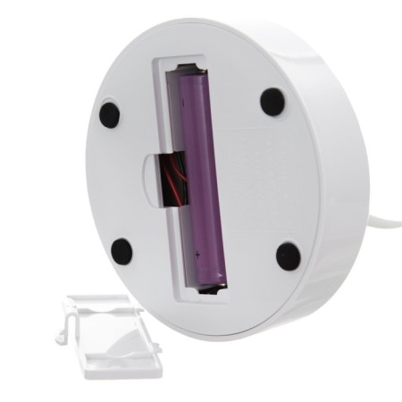Alser table lamp LED 3W AKB USB white 9.8x9.8x38 cm Risalux-11