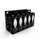 LED LED Black 9.5W candle 4100K neutr. Bel. E27 950LM GAUSS 103102210