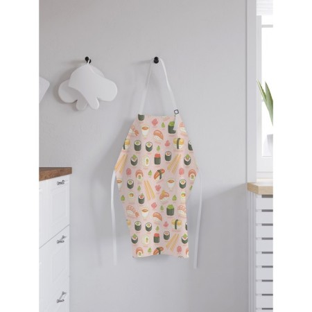 Apron kitchen with a photo print "Taste of Japan", adjustable, size OS-1
