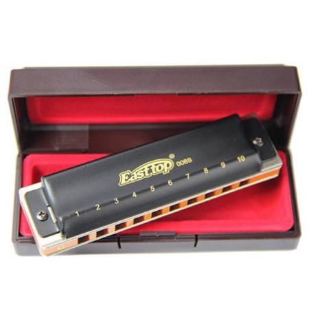 Harmonic harmonica EASTTOP, T008S A, diatonic-1