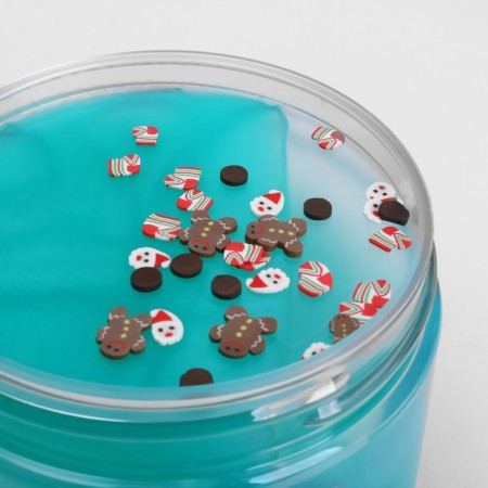 Two -layer slime "Sea" with charming, turquoise, 350 g-16