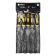 Deli DL352085 files set, rubberized handle, instr. steel T12, 5 pcs